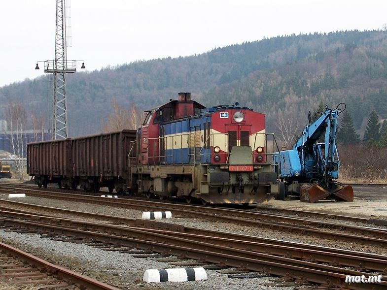 MN 83201 - 730 017, posun na 4. koleji st. Moravsk Tebov 3.3.