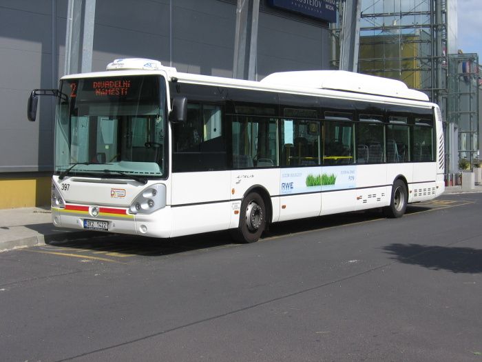 Irisbus Citelis CNG ev..397 ve stedu u OC Varida
