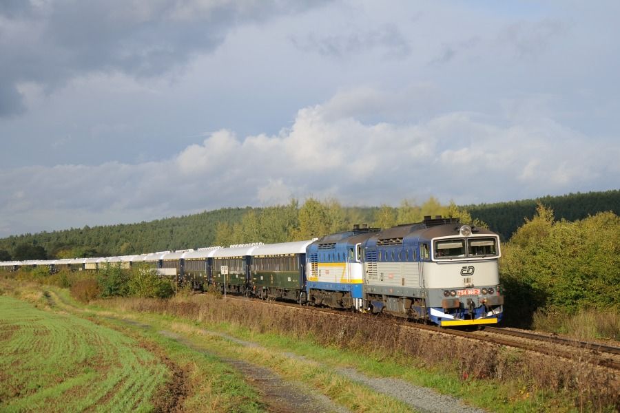 VSOE, 754 060+029, Stakov-Blejov, 8.10.2011