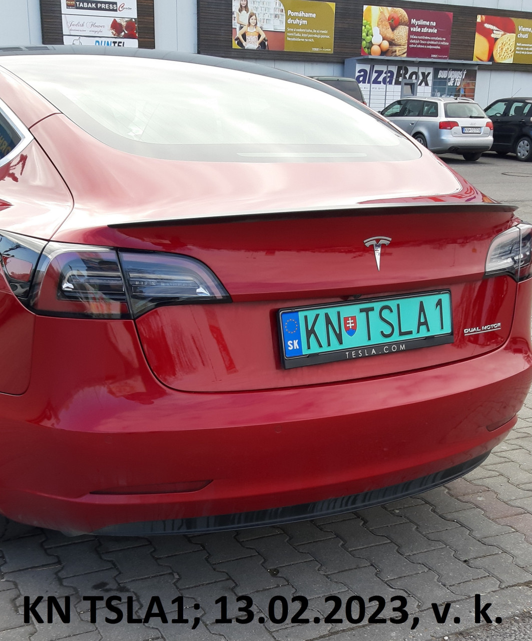 KN TSLA1, TESLA Dual Motor, 13.02.2023, v. k.