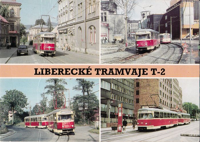 Libereck tramvaje T2