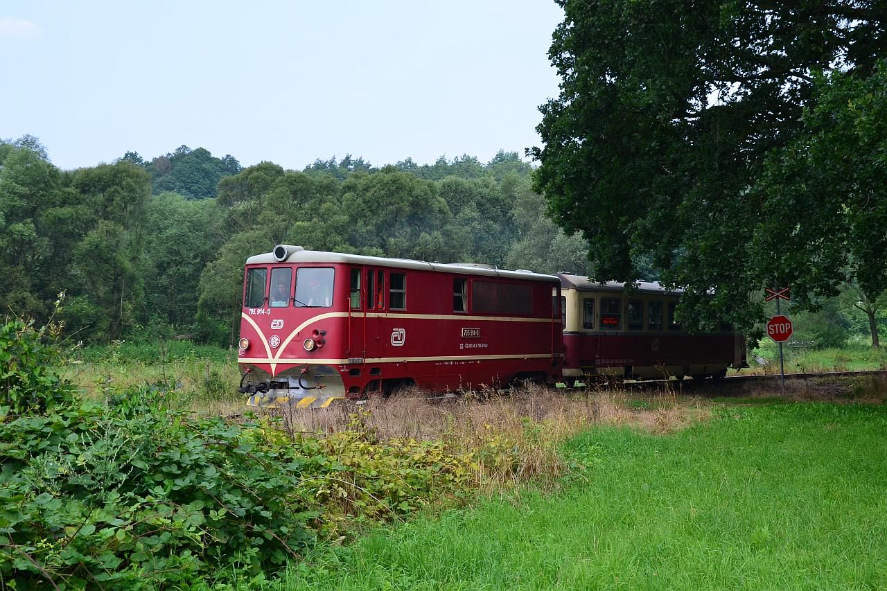 705 914 na Os 20606 za Bohuovem (Fllstein)  26.7.2016