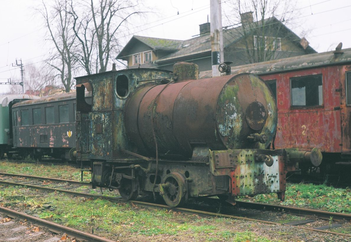 Stav lokomotivy v roce 2002