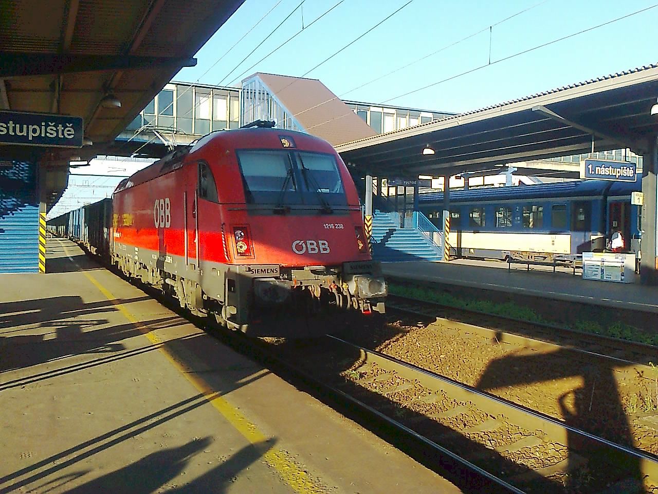 1216 238 s ucelenkou voz PKP Cargo, Ostrava hl. ndr., 7. 8. 2016