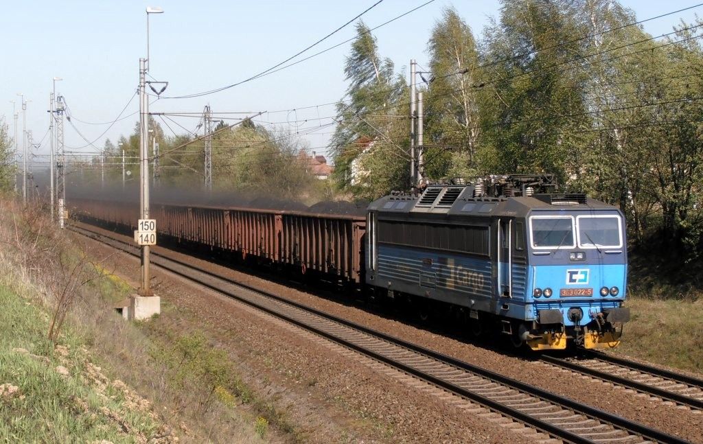 Lokomotiva 363.022, Suchdol nad Odrou, 28.4.2012