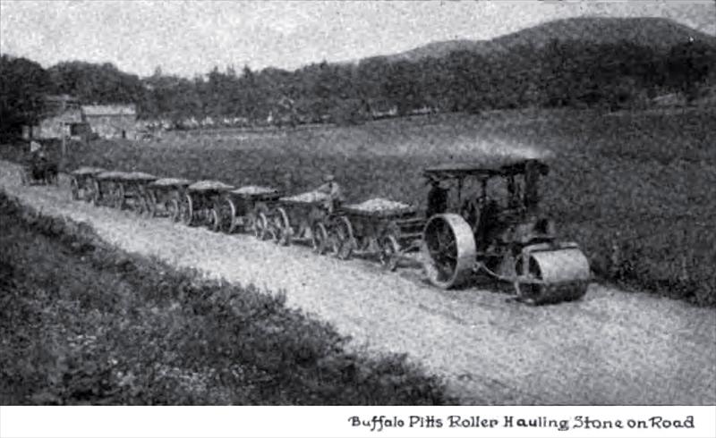 1912 Buffalo Pitts Co., Steam Road Train