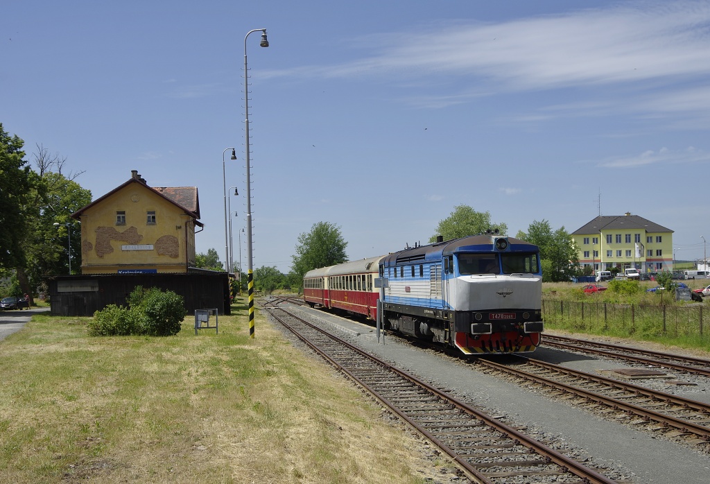 Tra .162 Kralovice u Rakovnka T478.2065 19.ervna 2022