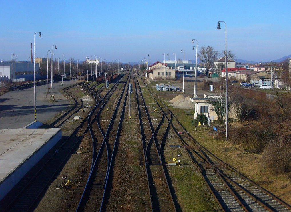 st. Michalovce z nadjazdu, 20.01.2024