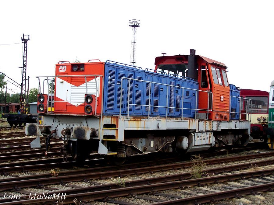 714 003 po pjezdu do T 3.9.2007