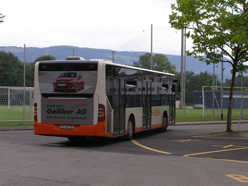 MB Citaro SO 148778 na konen linky 4 - Zuchwill Sportcentrum