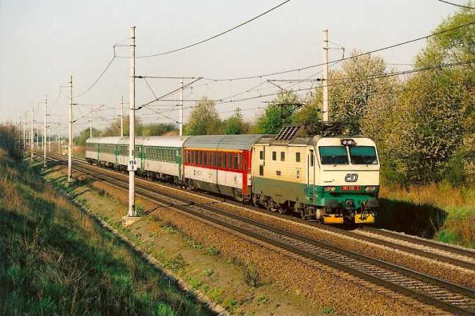 IC 141 v seku Osek nad Bevou-Lipnk nad Bevou 24.4.2008