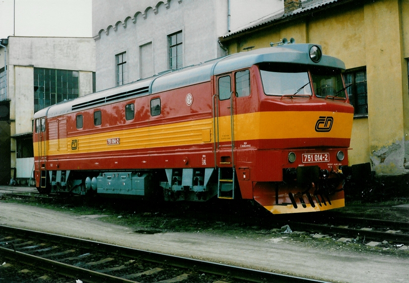 751 014-2 D; esk Budjovice 9.4.1996