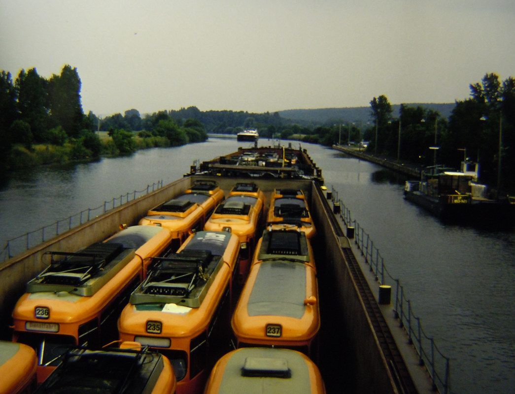 Za plavebn komorou Bamberk u na prplavu Mohan-Dunaj, 24.6.1995