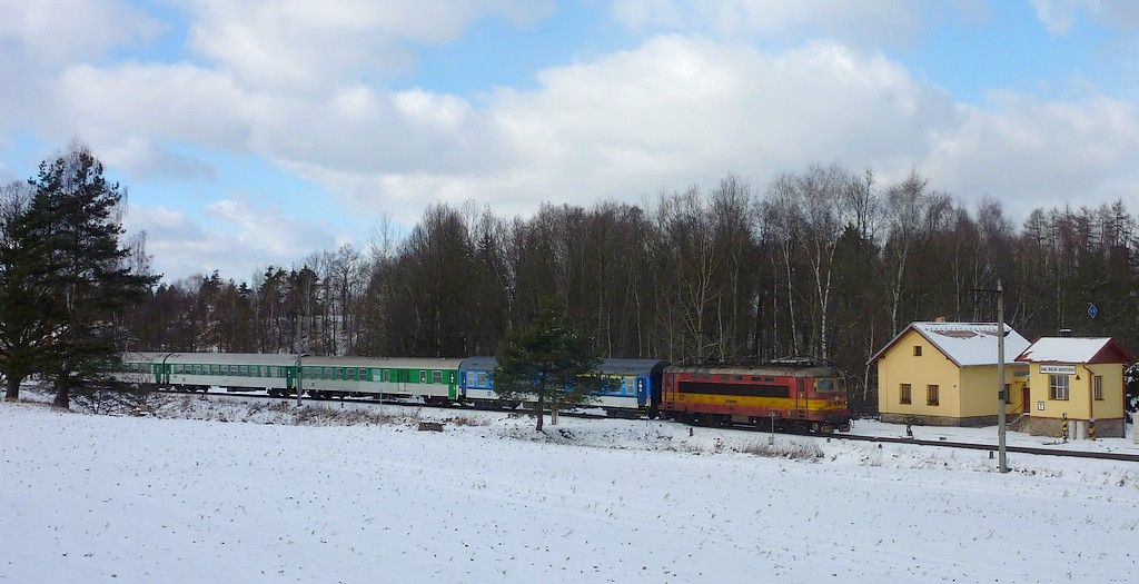 242.241, R 665 Jakub Krn, J.Hradec, odb. Doln Skrchov, 15.1.2012