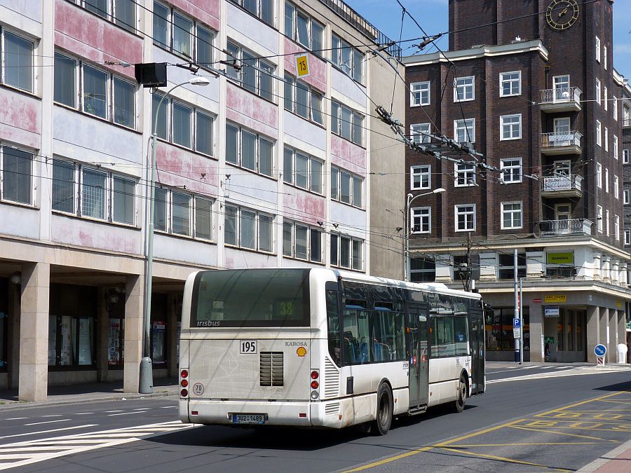 Irisbus Citelis Line 12m ev.. 195 v st nad Labem