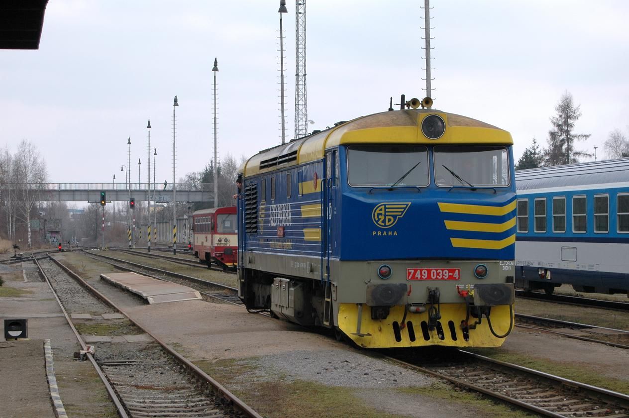 749.039 - Praha Jinonice, odjezd smr Praha Smchov - 1.3.2014