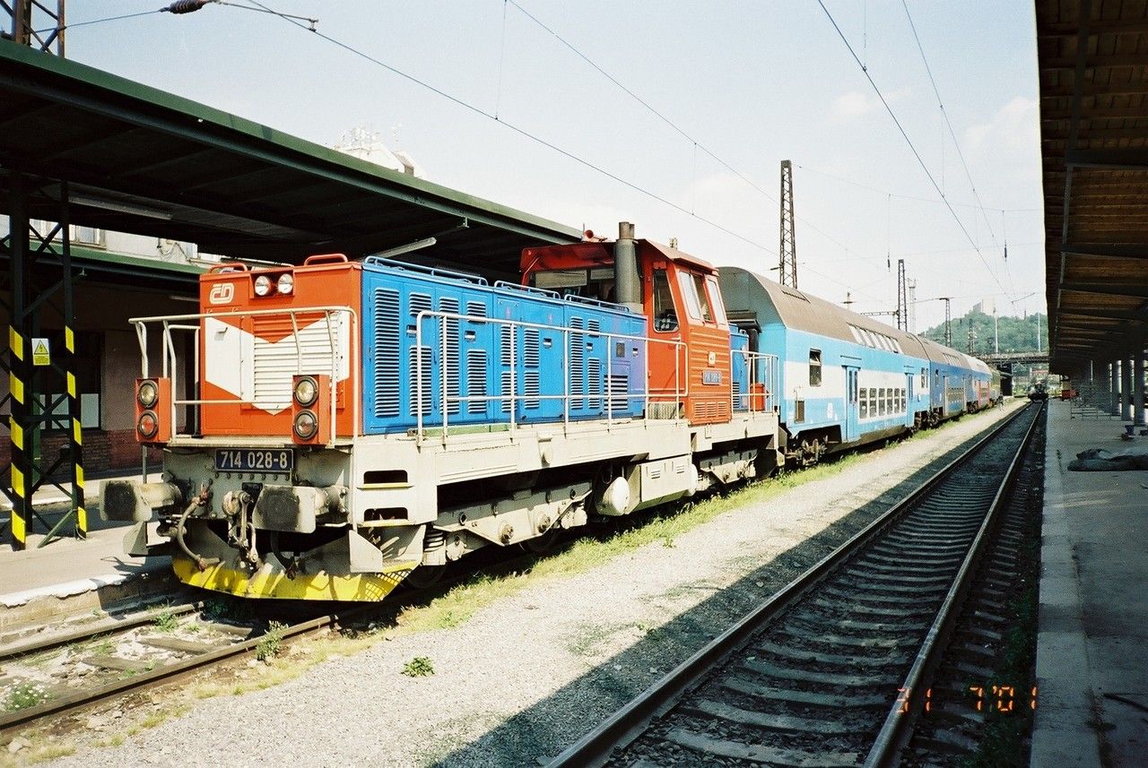 714.028 pi posunu na Masarykov ndra, 31.7.2001