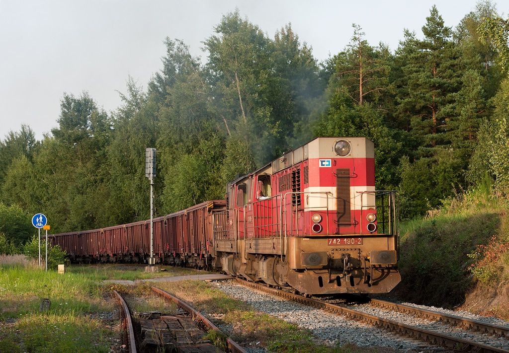 742.190+742.333, Pn 46874, Temon u Plzn - Temon u Plzn zast., 22.08.2011, 18:49