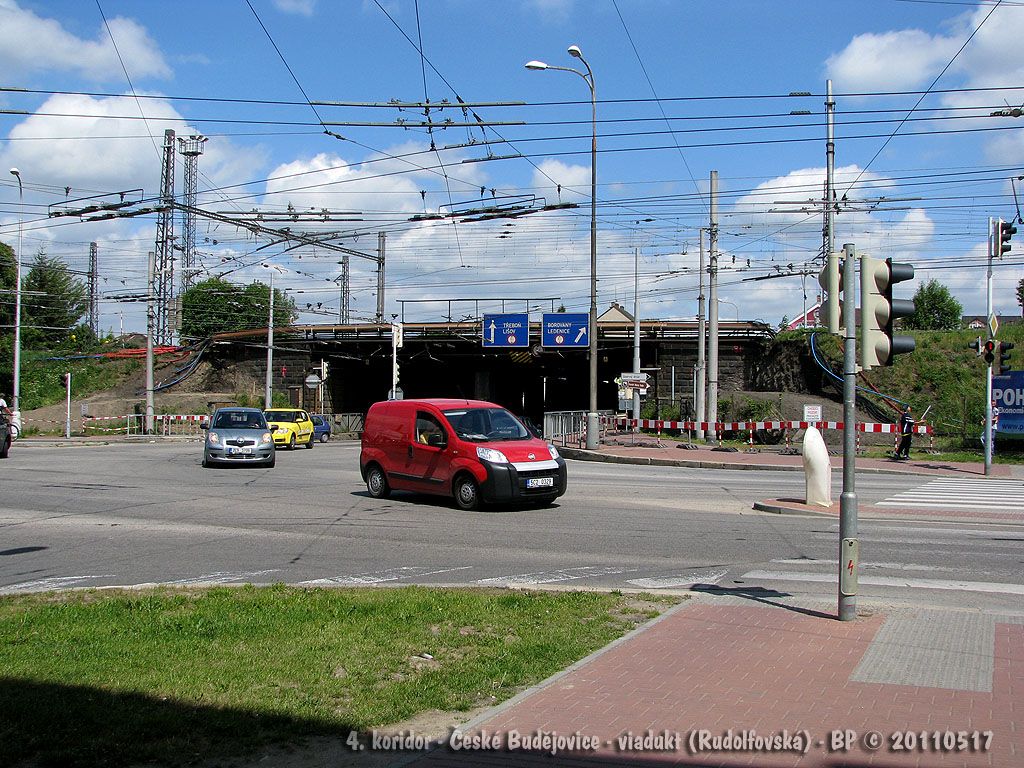 viadukt na Rudolfovsk