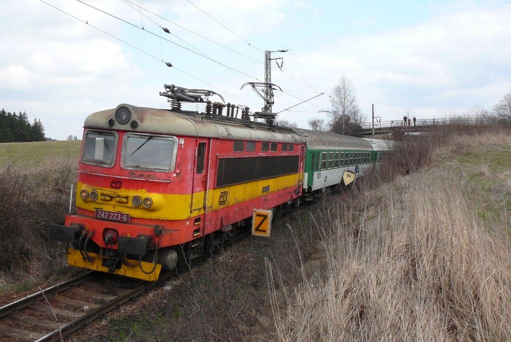 242 223-6, Potky-irovnice, R 664 Jakub Krn, 5.4.08