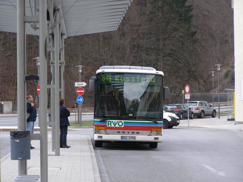 Setra S 315 NF BGL S 750 na ndra v Berchtesgadenu