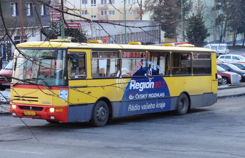 Kiovatka Velkomezisk x Modnov x Jelnkova, mezi zast. Atomhotel a Modnov.