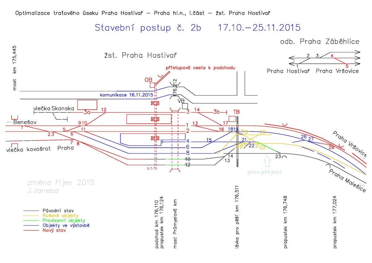 Hostiva: upraven stavebn postup 2b od 17.10.2015