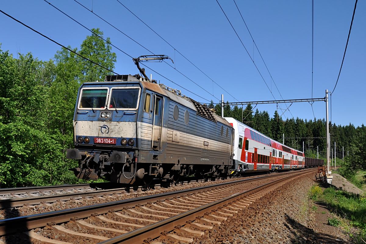 363 104 + 951 006 Bocanovice 20.5.2012