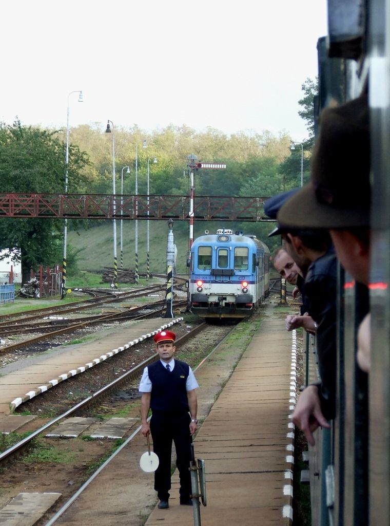 27.9.2014 Mech. odjezdov nvstidlo Hruovany n. J. (smr Beclav)