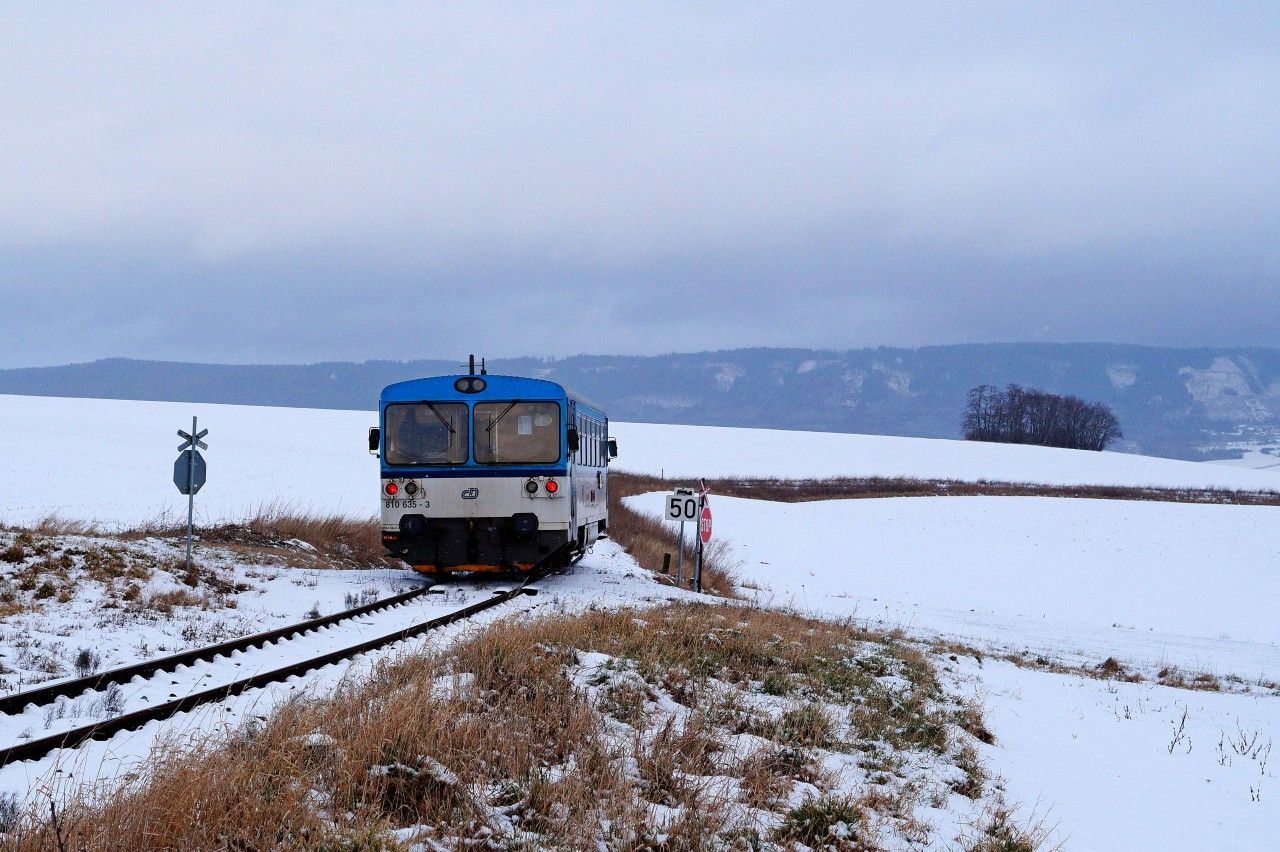 810 635, leby-zastvka - Ronov nad Doubravou 14.1.2017