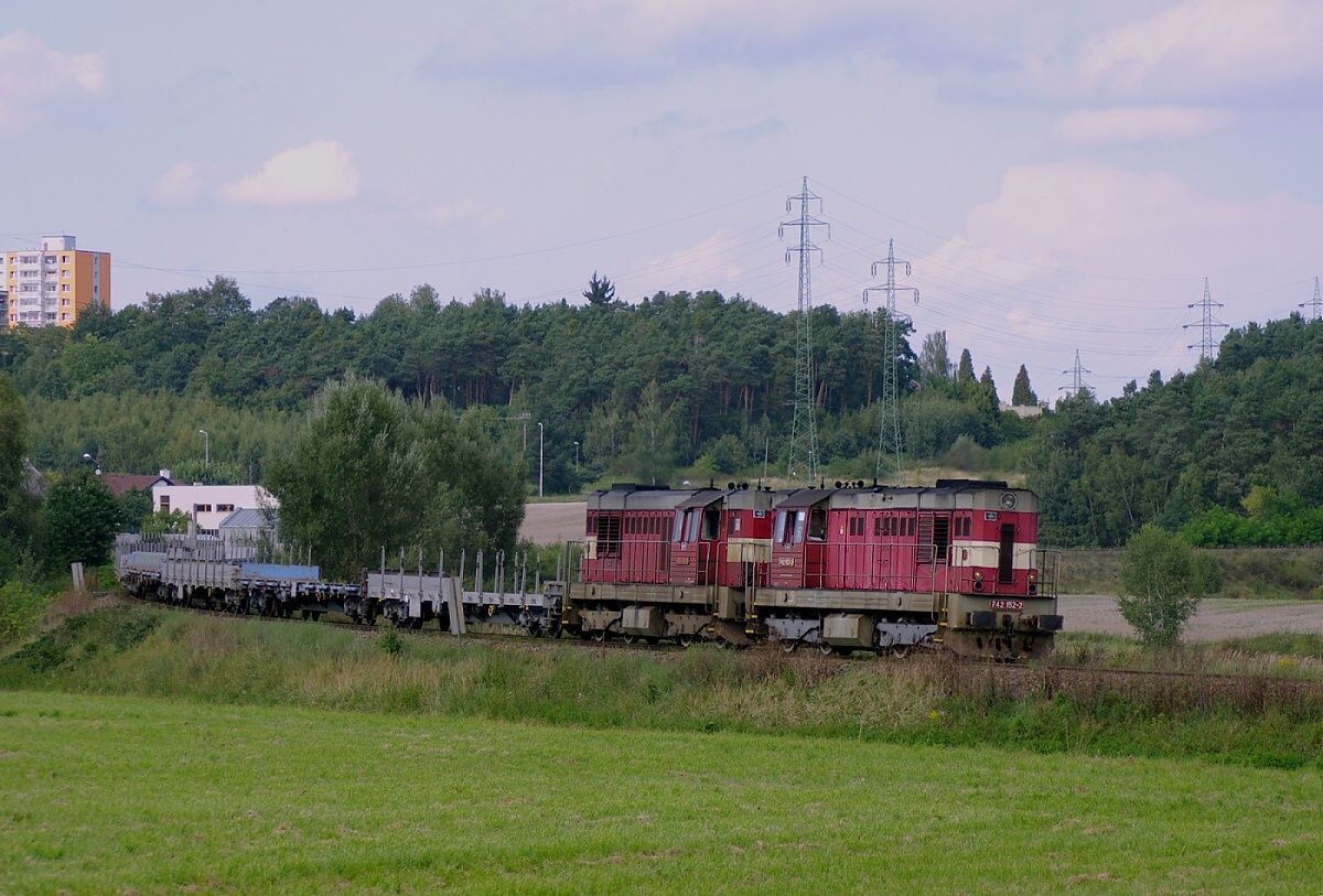 2x742 Kaznjov-Plze 17.9.2011 Plze-Bolevec