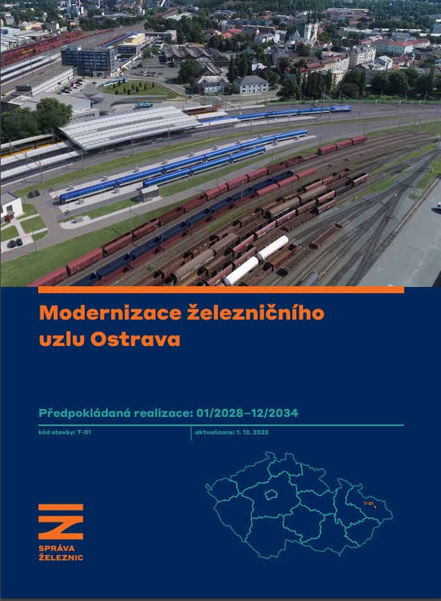 Modernizace elezninho uzlu Ostrava. Zdroj: Sprva eleznic