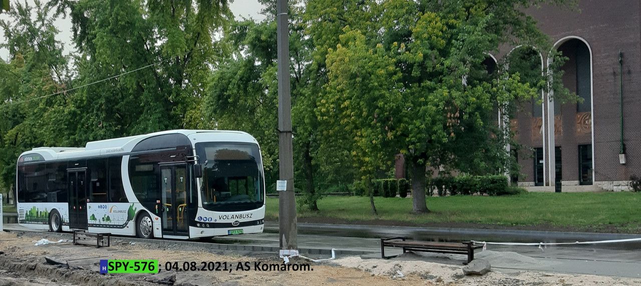 eBus BYD: H_SPY-576; 04.08.2021; AS Komrom.