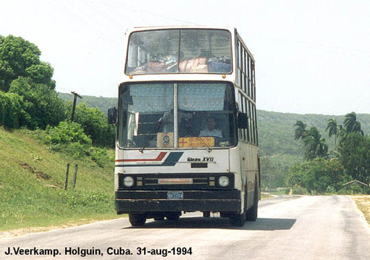 CUBA 1994. Ikarus 256 Girn XVII emeletes busz Kubban