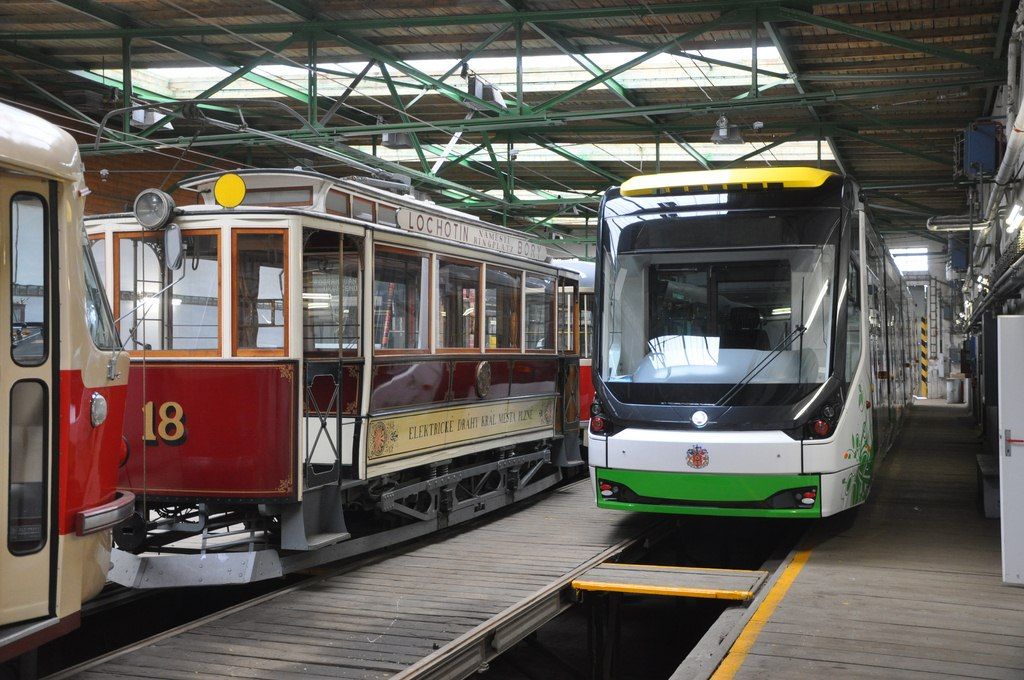 Tramvaj 26T, vozovna Slovany, 12.5.2013