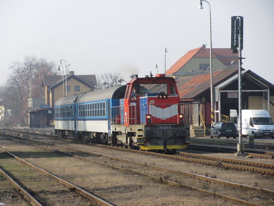 Os 4811 s 714.221 odjd z Tebe (jet ped stavbou 1. modernho terminlu na Vysoin/ji. Mor.