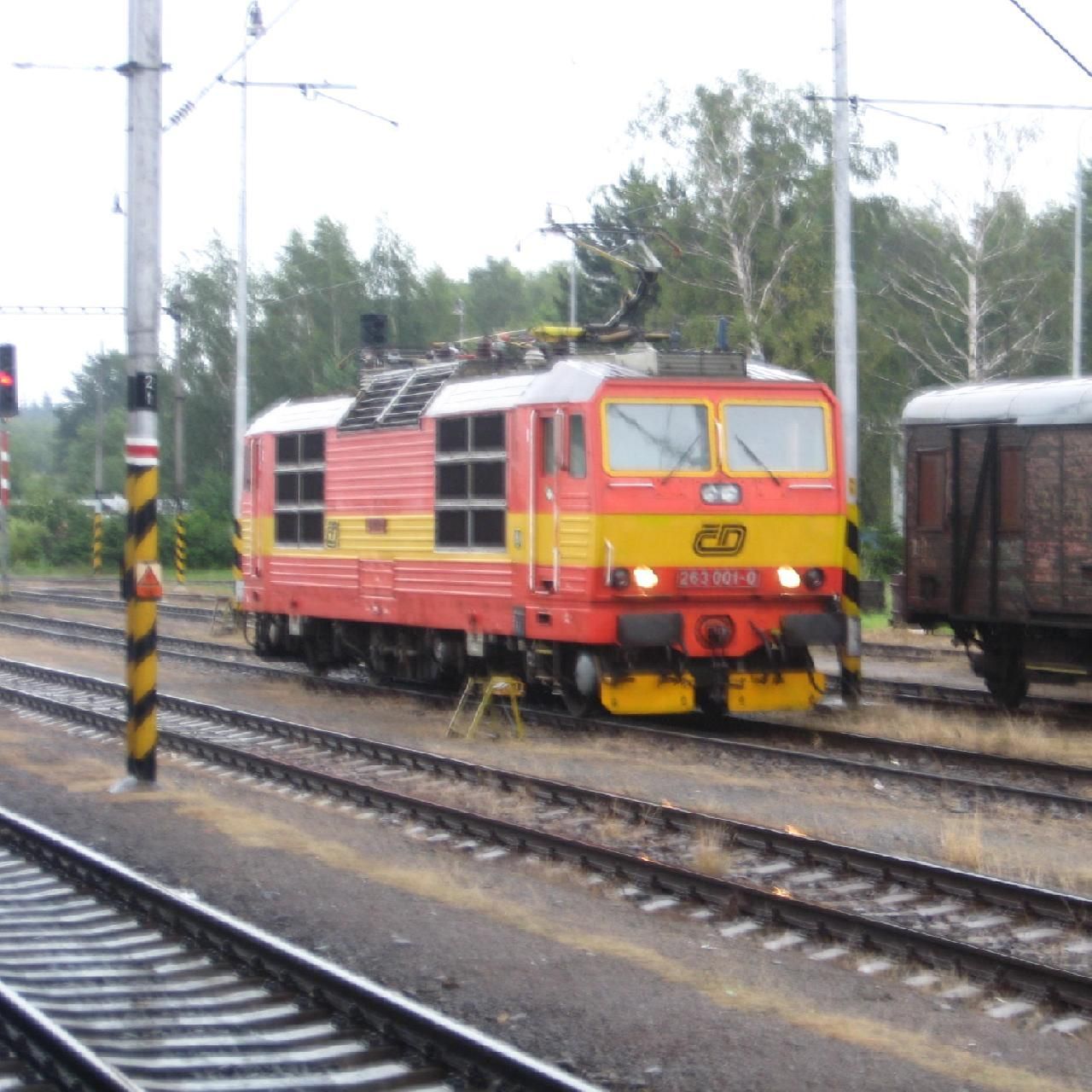 Ma 263.001 odstaven ve ru nad Szavou v lt 2008.