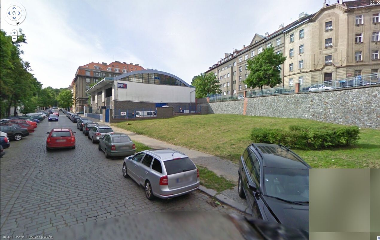 Pohled do ulice Kovk dnes - Google Maps.
