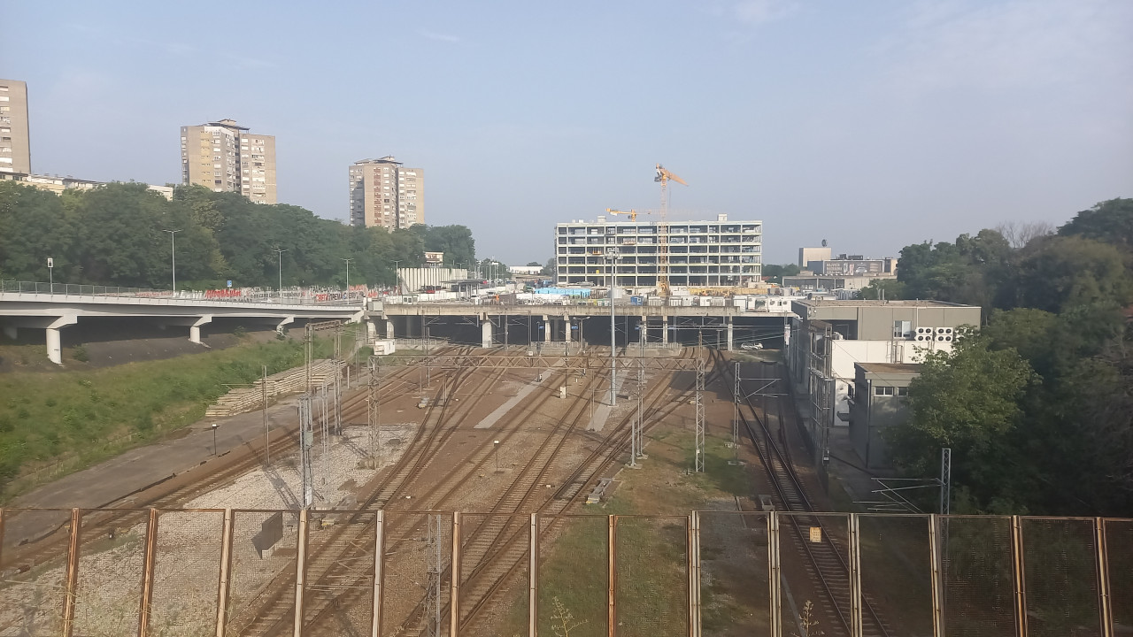 Beograd Centar a rozestavn stavba nad ndram