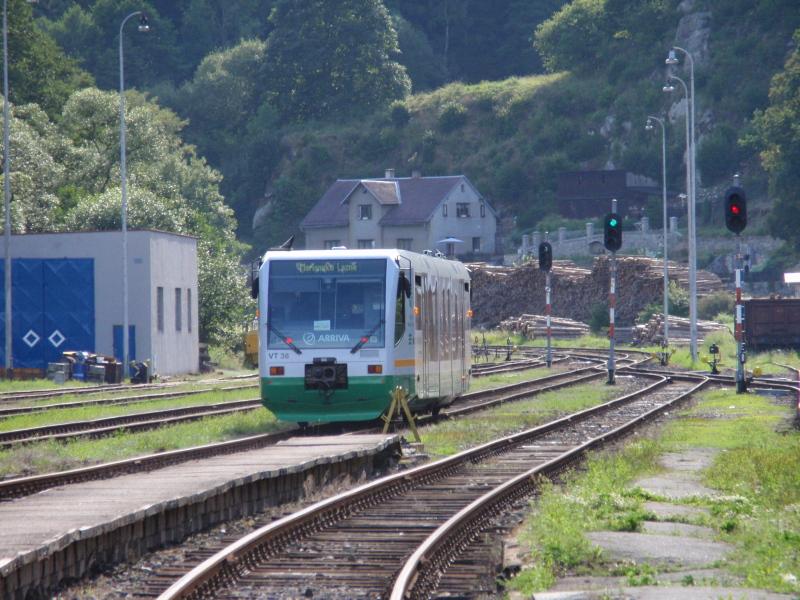 Beov nad Teplou, Regiosprinter odjd ve smru do Marinskch Lzn