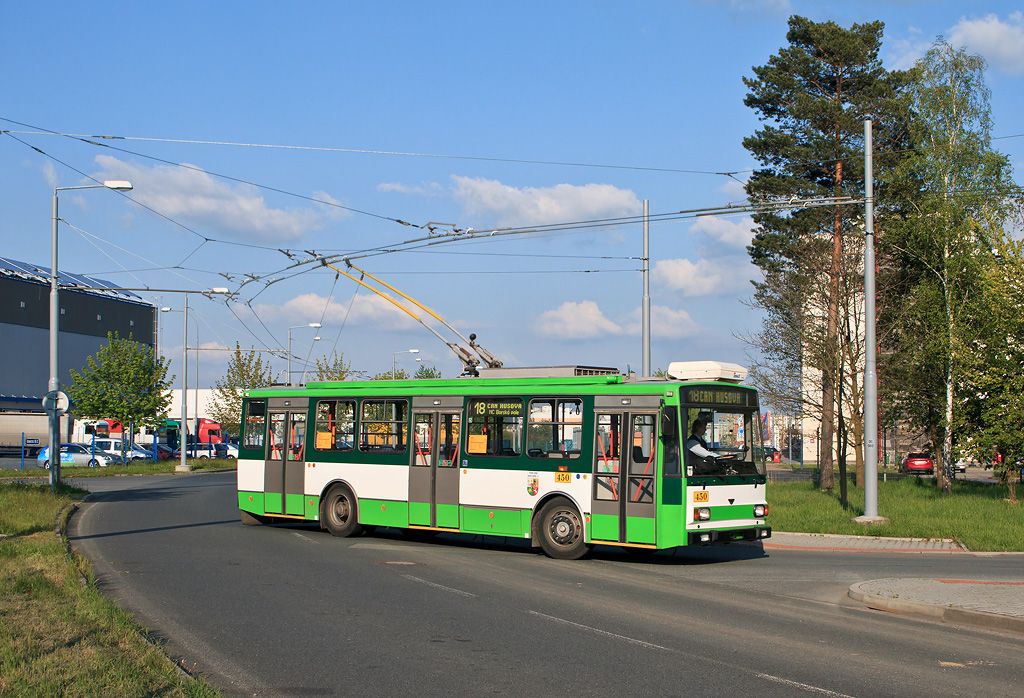 Vz 450 na odpolednm ejdru 18/1 na konen Borsk Pole, 5.5.2016