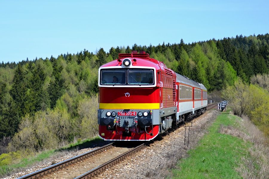 750.300 Horn tuba obec (Os 7302 Zvolen-Harmanec-Vrtky) 26.4.12