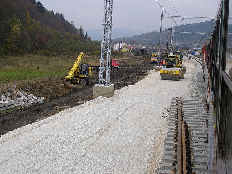 Krasno nad Kysucou - zhlavie 1.kolaj