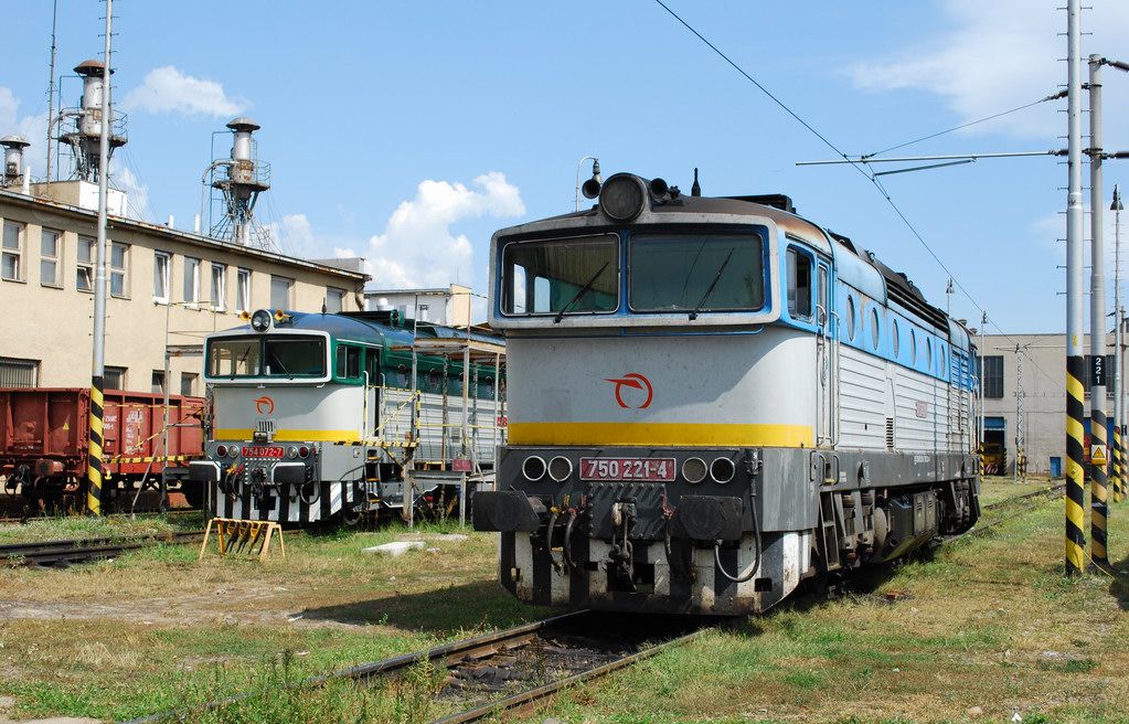 754 072 & 750 221, depo Zvolen, 17.8.09