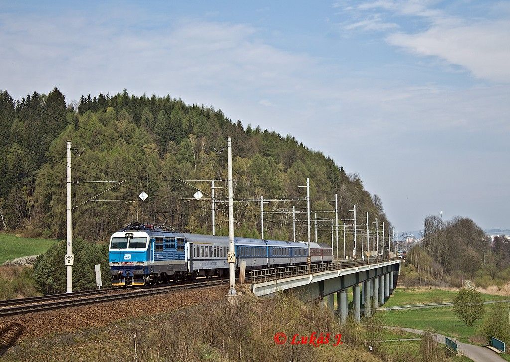 151.001, EC 143 Odra, Dlouh Tebov - esk Tebov - odb. Parnk, 8.4.2014