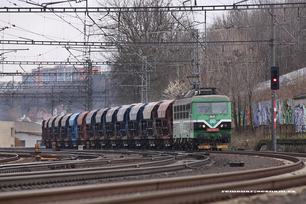 184.501-5 Praha - Libe 21.3.2016