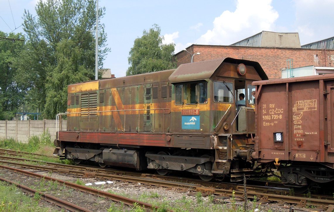 ArcelorMittal 469 aka 721.533, Ostrava-Kunice 14.6.2011