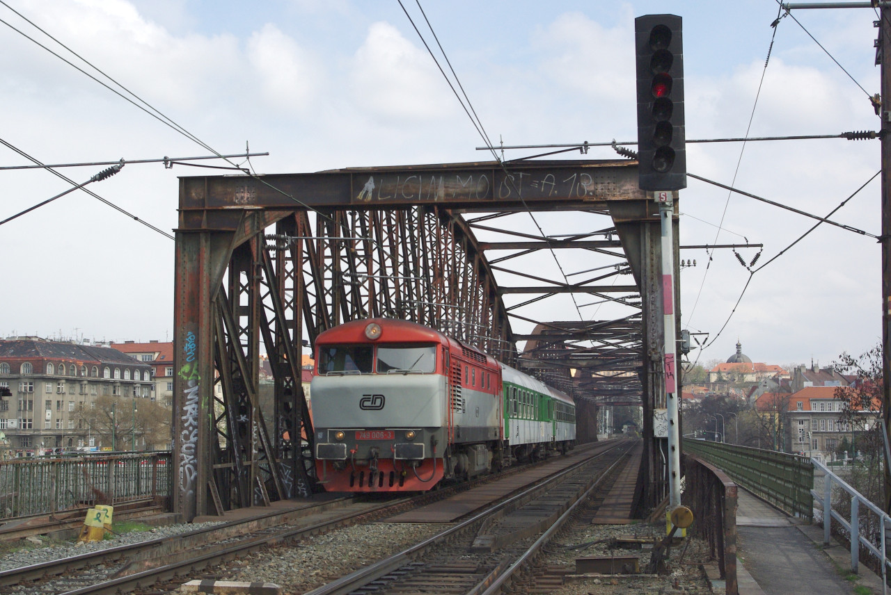 749.006 Praha Vyehrad - Praha Smchov 10.4.2010