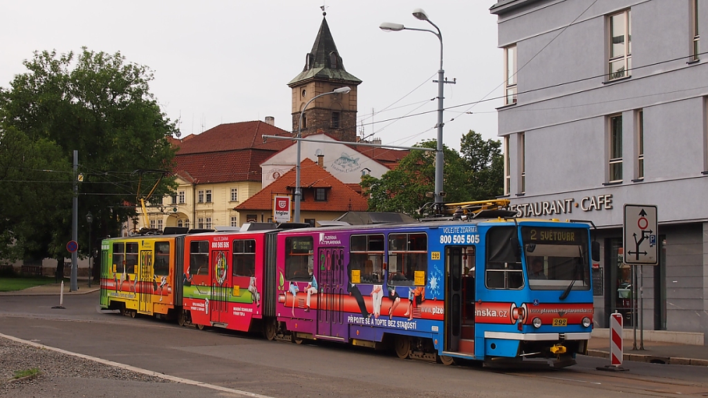 Plze - vluka linek- srpen 2013