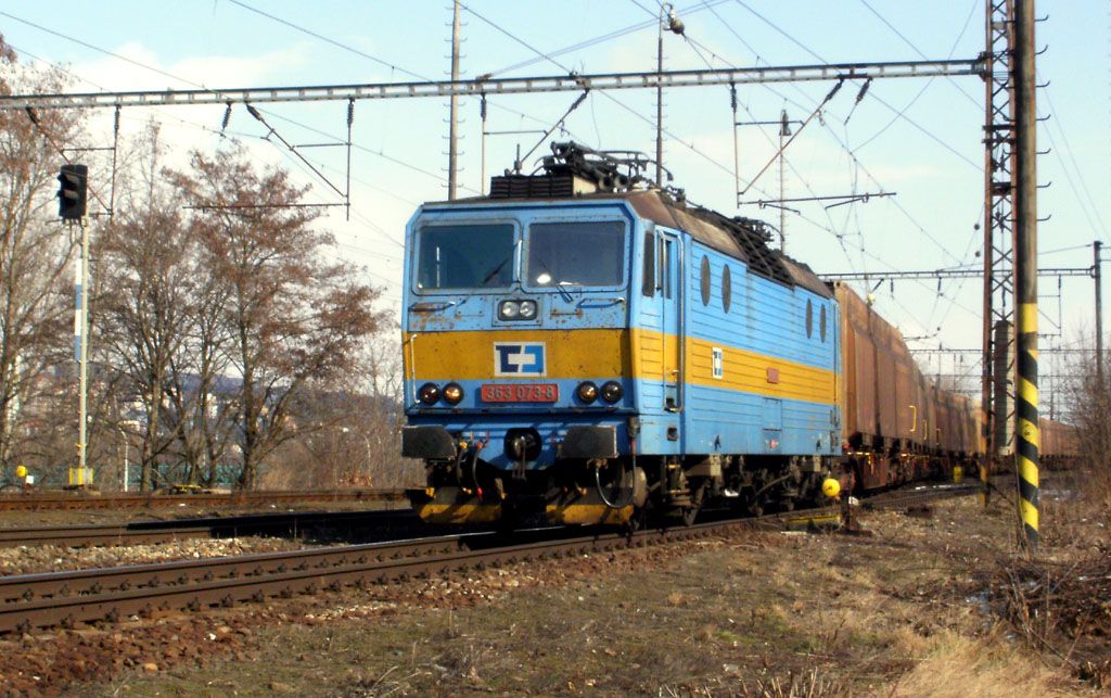 363 073-8 Praha - Holeovice - odb. Stromovka